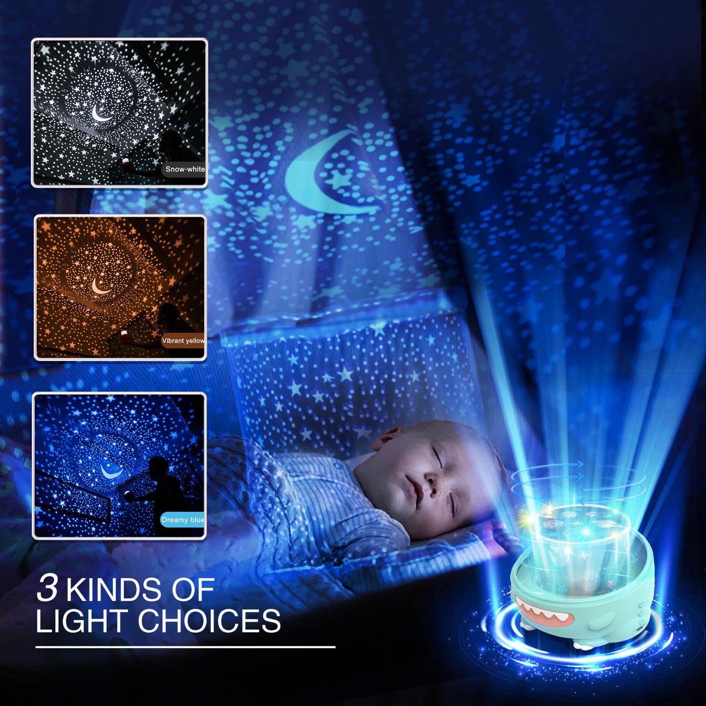 Winice Dinosaur Toys For Kids 3-5, Dino Projector Baby Toys 6 To 12 Months, Christmas Birthday Party Xmas Gifts For 1-12 Year Ol