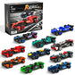 F1 Race Cars Building Blocks 10 Pack Car Toy Building Set for Kids 732 PCS Building Set For Boys & Girls Ages 6+ a Surprise Gift for Racing Fans - Gift Idea for Birthday/Christmas/Childrens Day