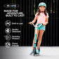 Micro Kickboard - Micro Cruiser Led - Two Wheeled, Fold-To-Carry Swiss-Designed Micro Scooter For Kids With Smooth Gliding Light