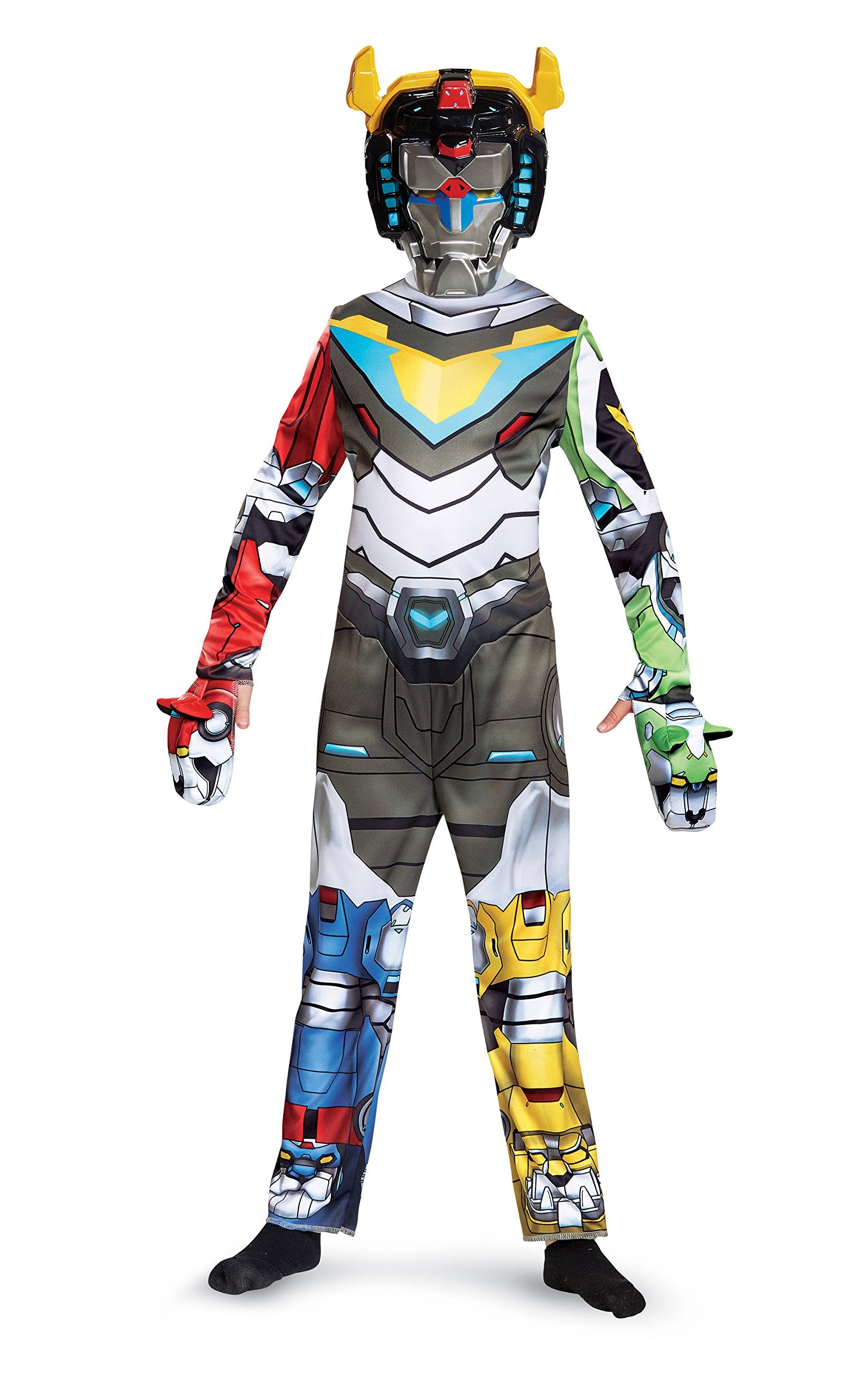 Voltron Classic Costume, Multicolor, Small (4-6)