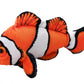 Wild Republic Coral Reef, Clownfish, Stuffed Animal, 6 inches, Gift for Kids, Plush Toy, Fill is Spun Recycled Water Bottles