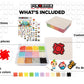 Pix Brix Pixel Art Puzzle Bricks, 6000 Pieces, Light Color, Model PBL6000C, Interlocking STEM Building Toys for Ages 6+