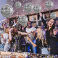 TONIFUL 16Pcs Large Disco 4D Giant Round Foil Balloon 4D Mirror Metallic Mylar Sephere Balloons for Christmas New Year Birthday