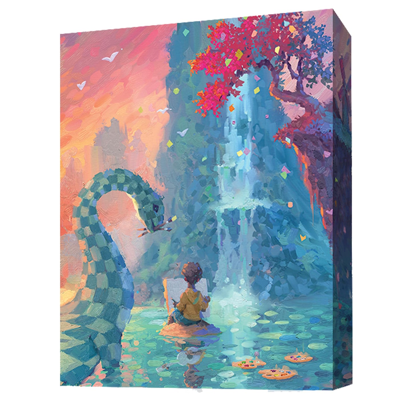 Canvas Reflections Board Game Expansion - Create Stunning Masterpieces! Art Competition And Puzzle Game For Kids &D Adults, Ages