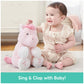 Gund Baby Alora The Unicorn Animated Plush, Singing Stuffed Animal Sensory Toy, Sings Abc Song And 123 Counting Song, Pink, 11