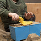 Snow Toy Trowel V-Shape - Kids Beach Sand Fun Toy Yellow Trowel, Sturdy And Well Designed. By Superio