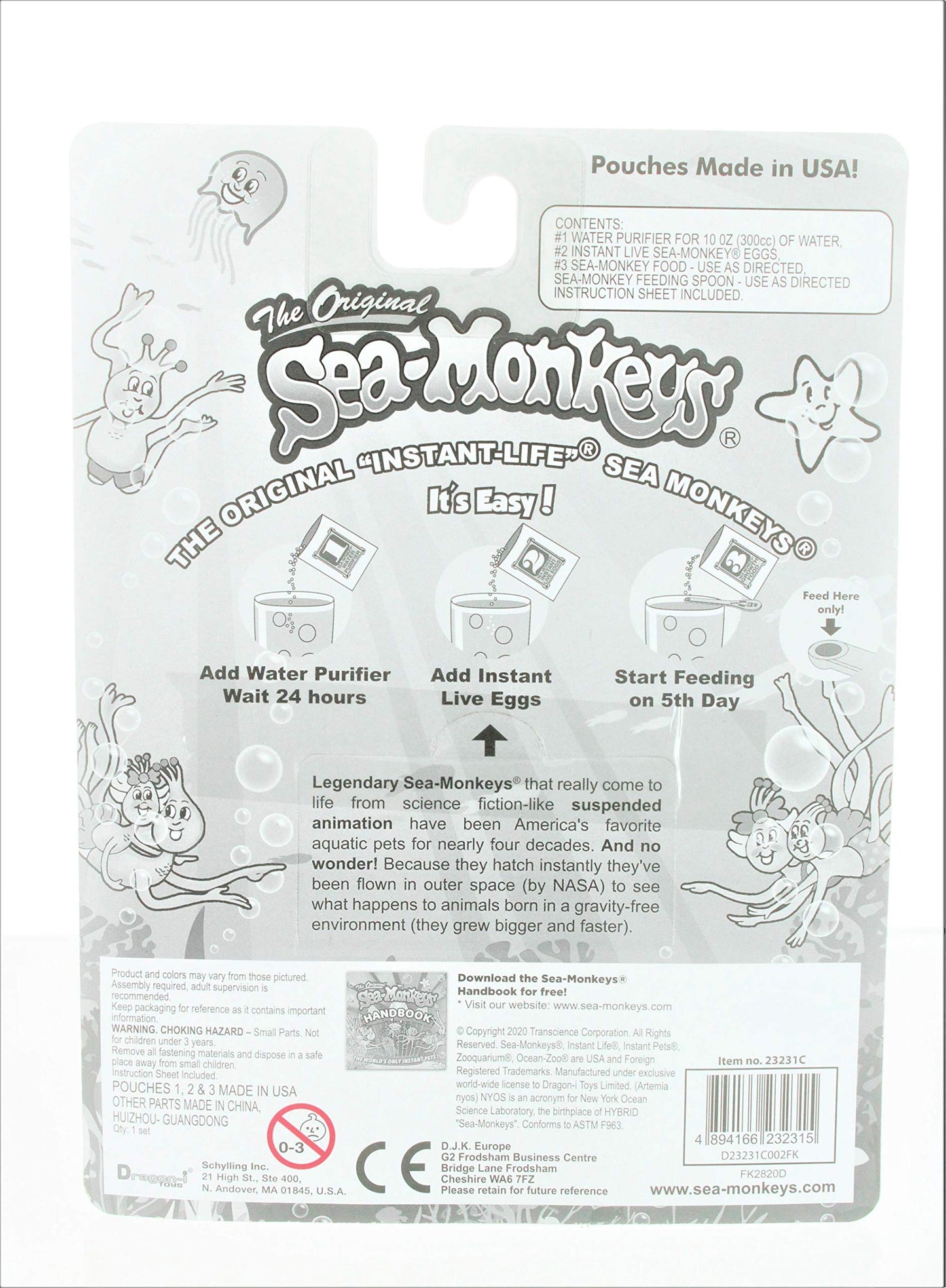 Educational Insights Sea-Monkeys Original Instant Life