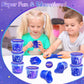 24 Pack Galaxy Slime Party Favors For Kids Blue Purple Clear Glitter Slime Kit Christmas Birthday Goodie Bag Stuffer Classroom R