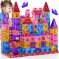 Lilybuds Magnetic Tiles For Kids Toddlers Ages 3-5 4-8 8-10, Magnetic Building Blocks For Kids Ages 4-8 8-12, Educational Magnet