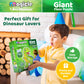 Dinosaur Giant Floor Puzzle With Sounds, 35 Piece Extra Thick Puzzle Toys For Ages 5-7, Puzzles For Kids Ages 4-6, Dinosaur Toys