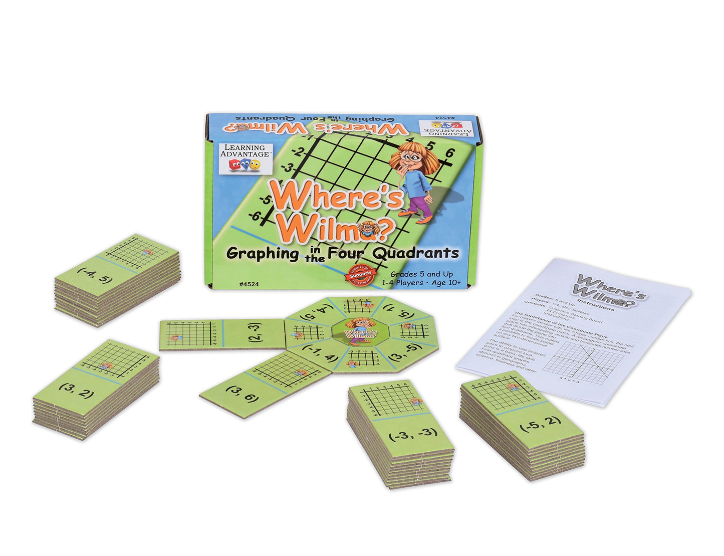 Learning Advantage 4524 'Where'S Wilma?' Game, Grade: 5, 6.5' Height, 1.5' Width, 4' Length