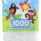 Perler Beads Fuse Beads for Crafts, 1000pcs, Clear Glitter