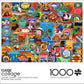 Buffalo Games - Lewis T Johnson - Suitcase Stickers - 1000 Piece Jigsaw Puzzle For Adults -Challenging Puzzle Perfect For Game Nights - Finished Size Is 26.75 X 19.75