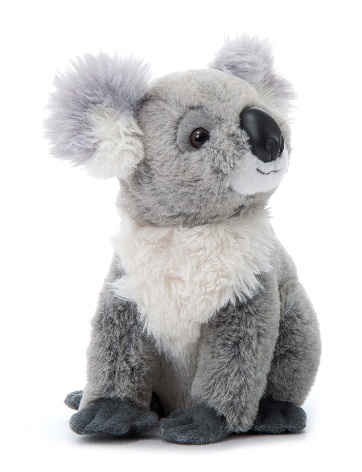 The Petting Zoo Koala Stuffed Animal, 12-Inch Grey Plush Toy, Recycled Materials, Model 420341