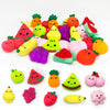 JIAHO 9 Pcs Fruit Squishy Mochi Toys, Kawaii Mini Squishies, Party Favors for Kids, Carnival Prizes, Squeeze Fidget Bulk - Chris