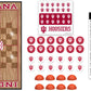 Masterpieces Family Game - Ncaa Indiana Hoosiers Checkers - Officially Licensed Board Game For Kids & Adults