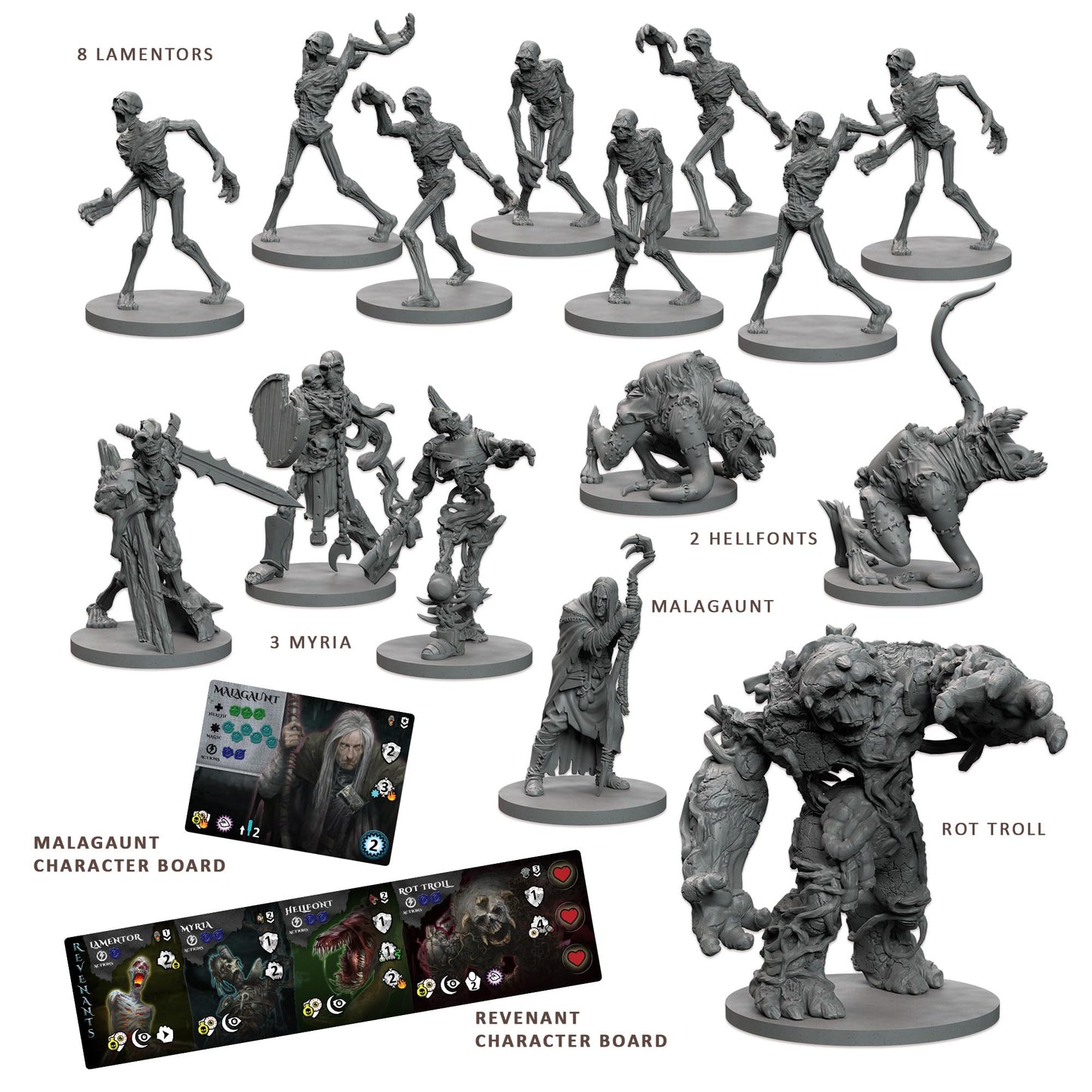 Battle Systems Maladum Dungeons of Enveron Starter Set - Fantasy Dungeon Crawler Game, 10.24" x 2.09" x 10.59", Black, High-