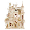 Nwfashion Wooden Dream Dollhouse Diy Kits 3D Puzzle For Christmas Party Halloween House (Dream House)