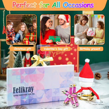 Felikray Magnetic Fidget Pen Toys For Adults Teens Cool Birthday Gifts For Young Men Women Unique For Teenage Boys Girls Novelty