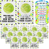 Zeyune 20 Set Tennis Party Favors Beaded Bracelets Tennis Gifts Bulk Party Supplies Birthday Decorations for Women Men Clay Adju