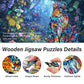 Wooden Puzzles for mature-themeds  Cat Puzzles  Wooden Jigsaw Puzzles for mature-themeds  315 Pieces Wood Puzzles mature-themed  Unique Animal Shape Wood Puzzle  Creative Puzzle Gifts for Women Family Game(17.3 * 13.5in)
