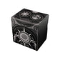 Ai protective covering MTG Commander 100+ Card Custom Art Deck Box With Storage (Black/White)