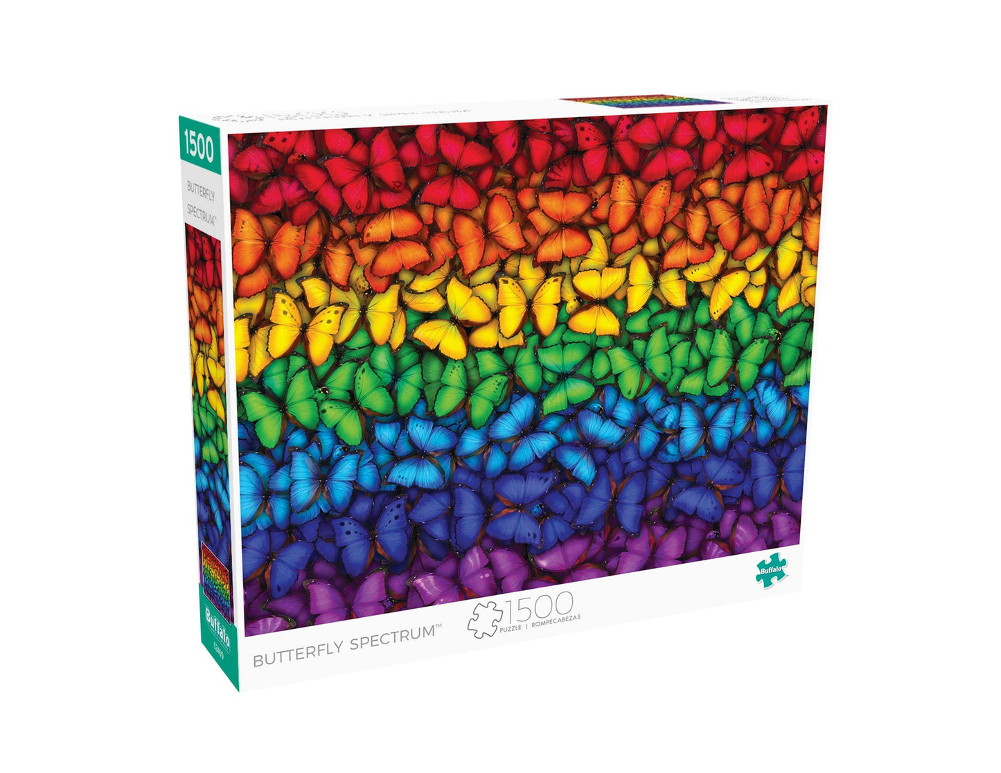 Buffalo Games - Lena - Butterfly Spectrum - 1500 Piece Jigsaw Puzzle For Adults Challenging Puzzle Perfect For Game Nights - Finished Size Is 38.50 X 26.50