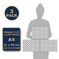 3 Sheets Self Adhesive Floor Tiles For Dollhouse 1:12 Scale (Tile Pattern Sanssouci)
