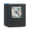 Venssu Mtg Deck Box With Front-Facing Commander Display, Card Deck Case Fit 100 Single Sleeved Cards, Pu Leather Magnetic Tcg St