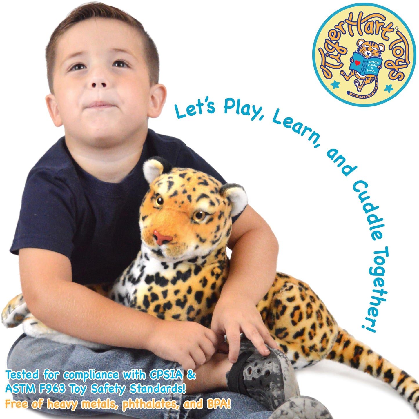 Tigerhart Leah The Leopard - 20 Inch Stuffed Animal Plush