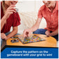 Rubik's Capture Travel-Sized Two-Player Puzzle Game - Fast-Paced Fidget Toy for Ages 8+, Model 6064558, Paper Material