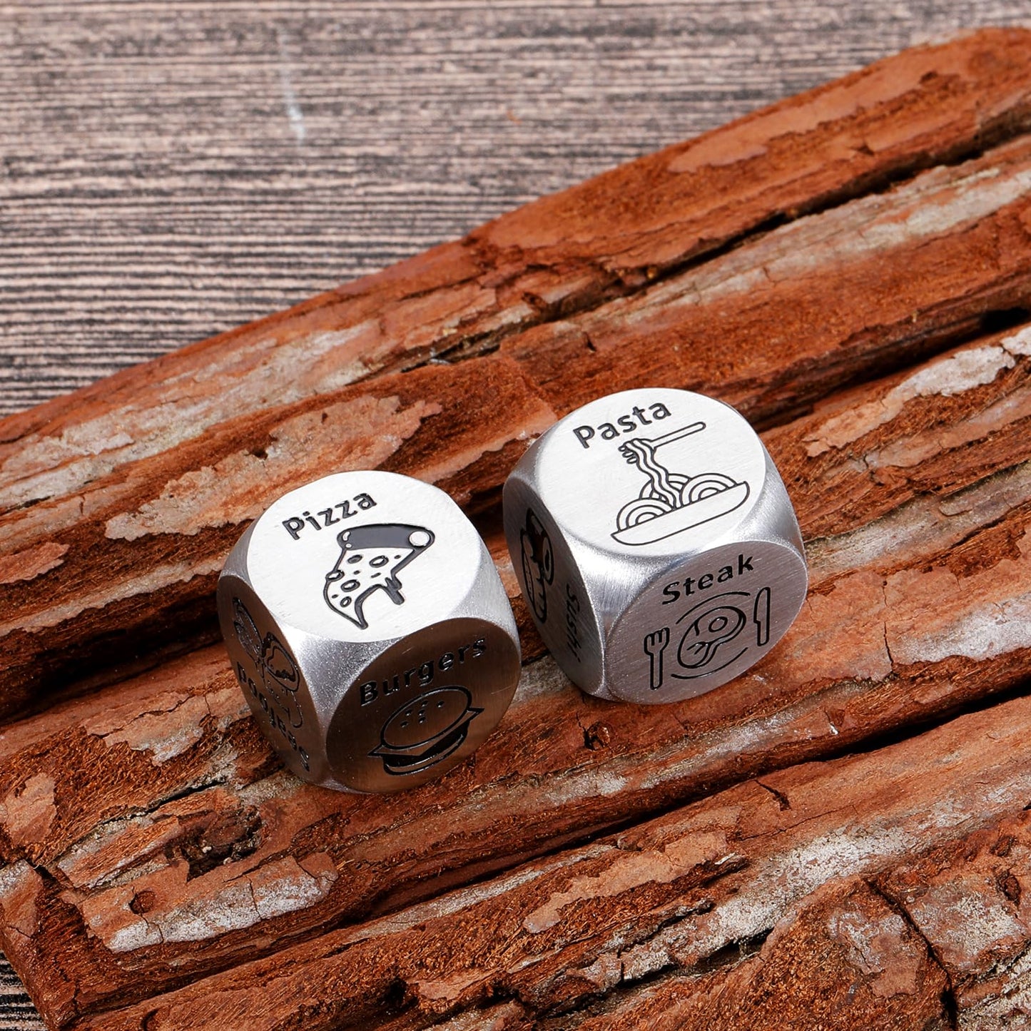 Bridal Shower Gifts for Bride Food Dice Decider Date Night Gifts for Boyfriend Girlfriend Husband Wife Couple One 11 Year Annive