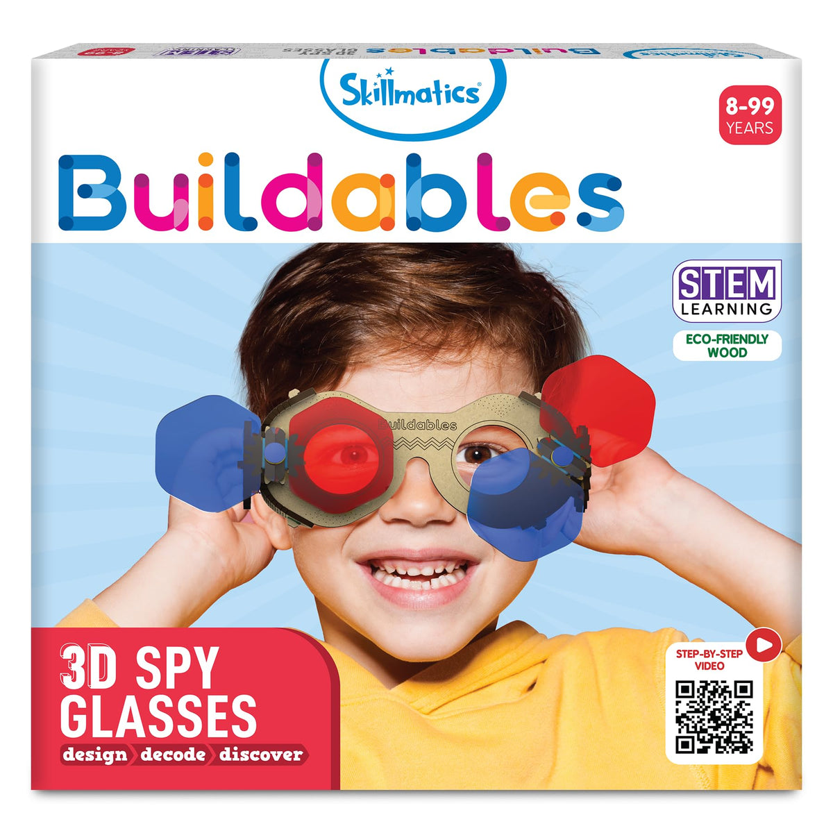 Skillmatics STEM DIY Building Toy  Buildables 3D Spy Glasses