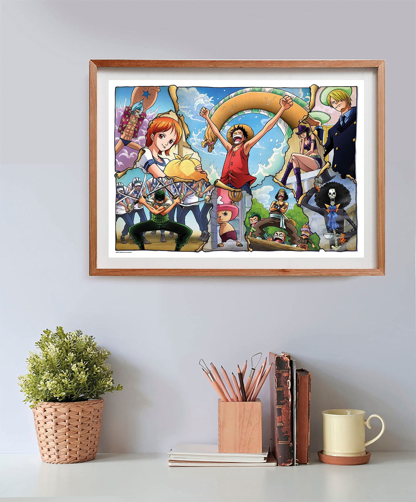 Clementoni 35136 Anime One 500 Pieces, Jigsaw Puzzle For Adults-Made In Italy