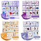 Transportation/Clothes/Occupations/Body Parts Pocket Flash Cards Learn English Kids Baby Toys For Child Pre-Kindergarten