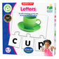 The Learning Journey: Match It! - Letters - 20 Piece Self-Correcting Spelling Puzzles For Three Letter Words With Matching Images - Learning To Read Games For Ages 4 And Up - Award Winning Toys