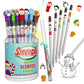 Holiday Smencils Cylinder - HB #2 Patented Gourmet Scented Pencils, 50 Count, Gifts for Kids, Party Favors, Classroom Rewards
