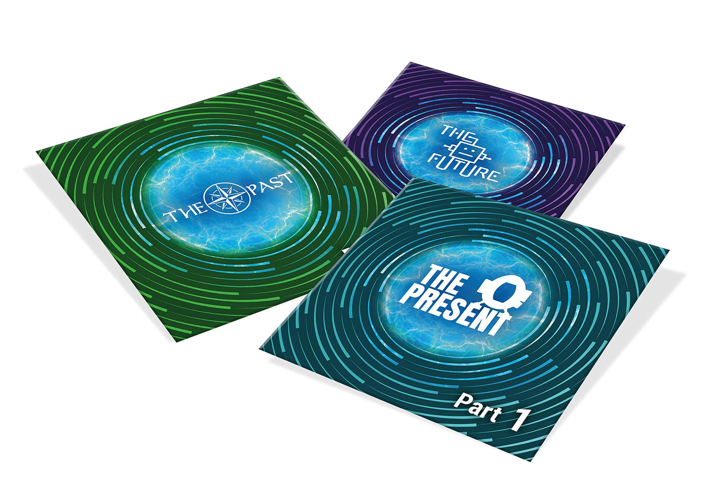 Identity Games Escape Room The Game - Family Edition, 3 Time Travel Games, Cardstock, Multicolored, Model IDG 7119