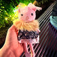Levlovs Mouse In A Matchbox Danish Design Toy Baby Registry Animal Doll (Ice Skater Bunny)