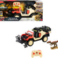 Matchbox RC Jurassic World Toy Truck, Remote-Control Battery-Operated Vehicle with Dinosaur Figure, Dino Catcher RC & Capture Ca