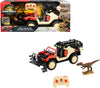 Matchbox RC Jurassic World Toy Truck, Remote-Control Battery-Operated Vehicle with Dinosaur Figure, Dino Catcher RC & Capture Ca