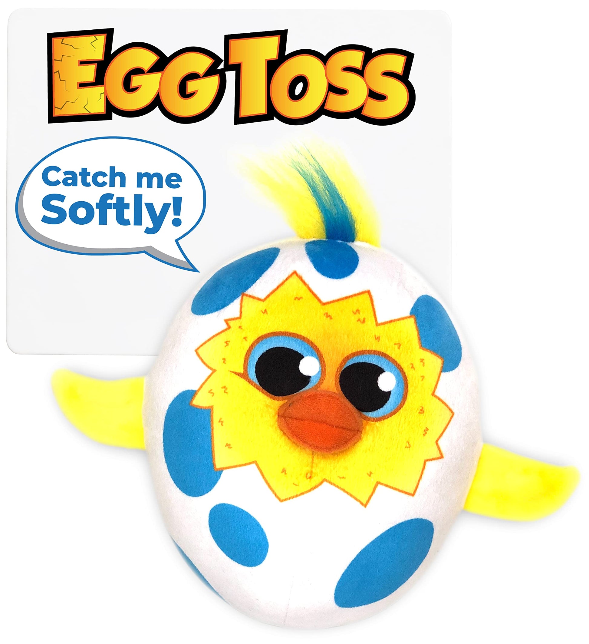 Move2Play, Egg Toss, Hilariously Wild And Fun Active Play Game | Easter Basket Stuffer | Easter Gift For Kids & Toddlers | Boys & Girls Ages 3, 4-8+ | Indoor/Outdoor Toy
