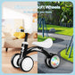 Gamfeiny Colorful Baby Balance Bike, No Pedal, Carbon Steel, 1T, Black, Model BK-200, Ideal for 10-36 Month Toddler Gifts