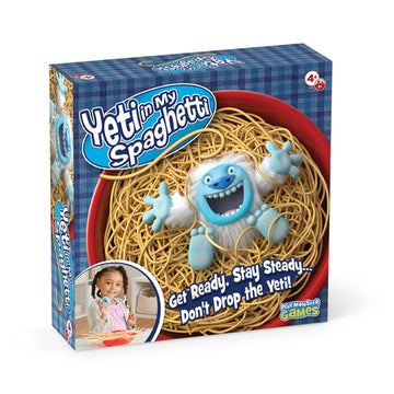 Yeti In My Spaghetti Board Game - Kids Games, Family Game, Multi-Player, Board Games For Family Night, Preschool Toys, Hand-Eye-