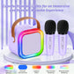 Mini Karaoke Machine For Kids,Girl Toys,Karaoke Microphone Wireless For Kids,Gifts For 4,5,6,7,8,9,10 Year Old Girl Toys (Purple)