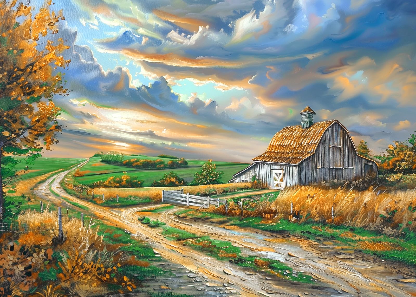 1000 Pieces Jigsaw Puzzles For Adults Country Road Puzzle 1000 Pieces Puzzles For Adults 1000 Pieces Jigsaw Puzzles Countryside 