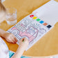 Melissa & Doug Paint With Water - Vehicles, 20 Perforated Pages With Spillproof Palettes