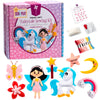 Pinwheel Crafts Beginner Sewing Kit for Kids Ages 5 6 7 8-12+ - Make Your Own Fairytale Characters Kids Sewing Kit - Play & Lear
