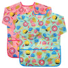 Cubaco 2Pcs Artist Smocks Kids Apron For Painting, Children Smocks With Dessert Pattern, Art Smocks For Kids 3-5 Years Paint Smo