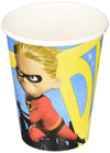 Amscan 581907 Disney/Pixar Incredibles 2 Cups, 9 oz., Party Favor, 8pcs